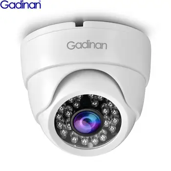Gadinan Внутренняя Купольная AHD Камера IR CUT Фильтр 24 Светодиода Ночного Видения 720P 1080P 5MP BNC CCTV Видеомониторинг 1.0MP 2.0MP 5.0MP