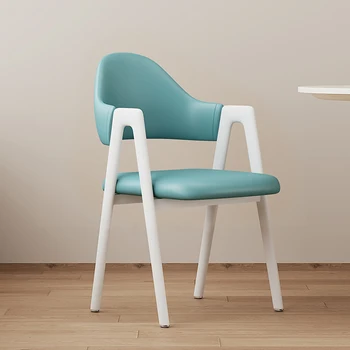 Обеденные стулья Nordic Arm, гостиная, Кухня, Эргономичные Офисные обеденные стулья, Особенность дизайна Sillas Comedor Home Furniture SR50DC